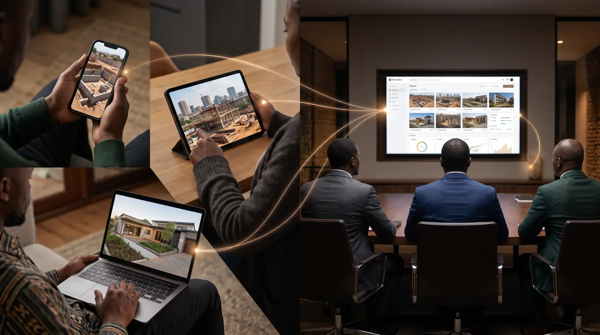 A completed multi-unit member housing delivery by Homes on Demand